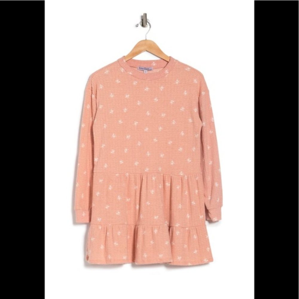 NWOT Velvet Torch French Terry Tiered Dress